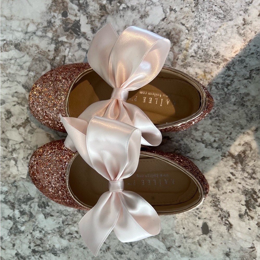 Formal ballet flats. Toddler size 8.